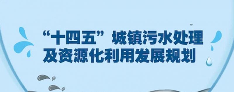 重磅 | “十四五”城鎮(zhèn)污水處理及資源化利用發(fā)展規(guī)劃！